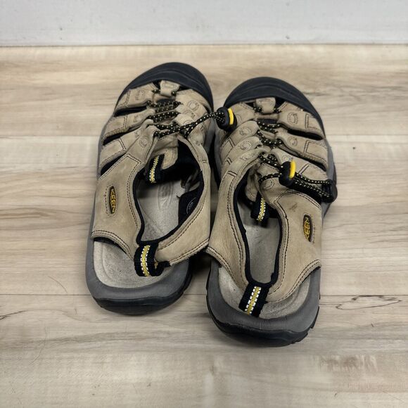 KEEN Newport Leather Women’s Size 7 Hiking Sport Water Sandals Tan - Picture 3 of 9